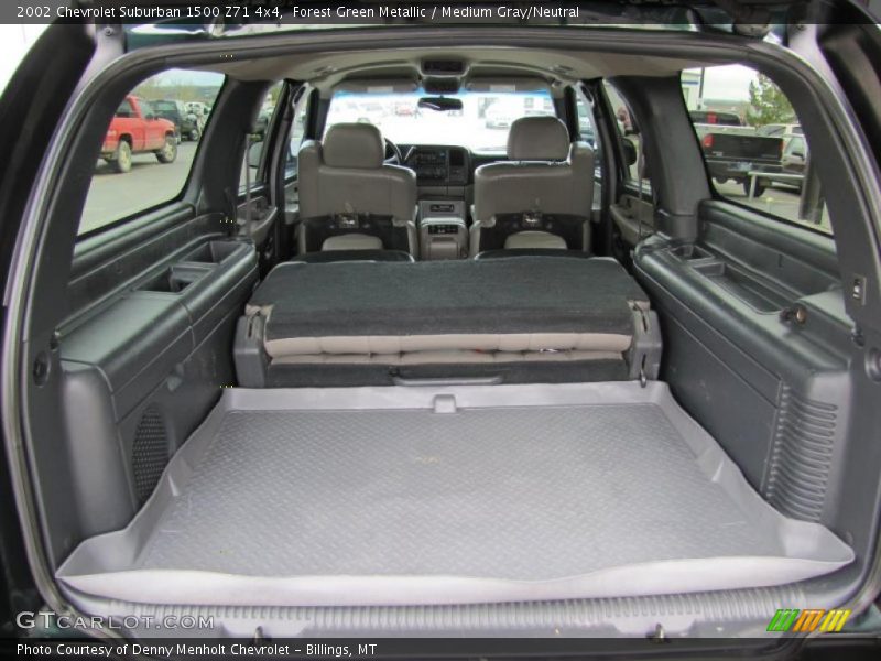  2002 Suburban 1500 Z71 4x4 Trunk