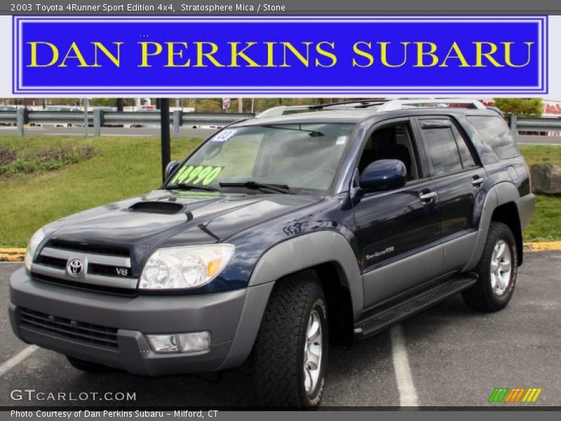 Stratosphere Mica / Stone 2003 Toyota 4Runner Sport Edition 4x4
