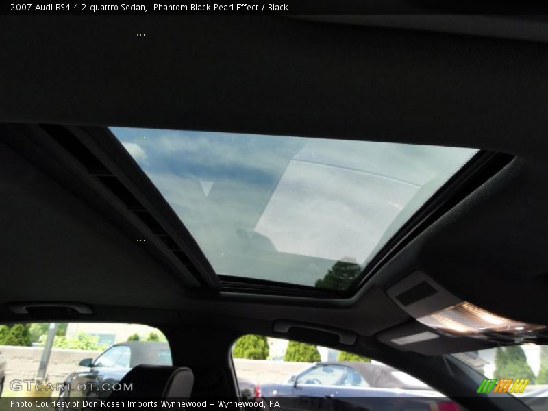 Phantom Black Pearl Effect / Black 2007 Audi RS4 4.2 quattro Sedan
