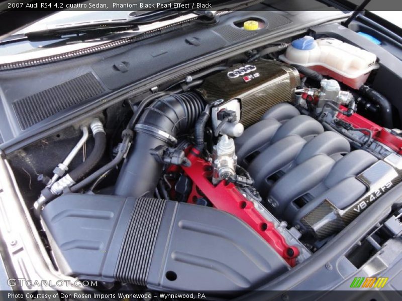  2007 RS4 4.2 quattro Sedan Engine - 4.2 Liter FSI DOHC 32-Valve VVT V8