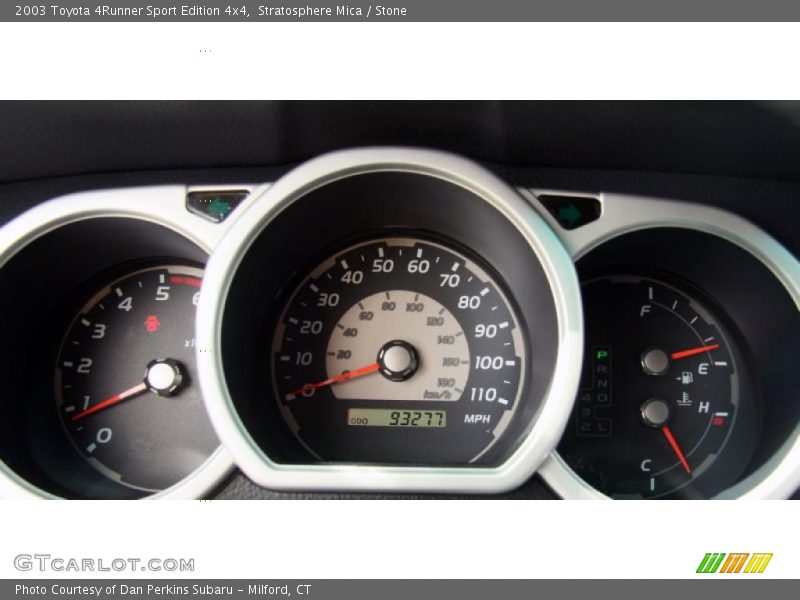  2003 4Runner Sport Edition 4x4 Sport Edition 4x4 Gauges