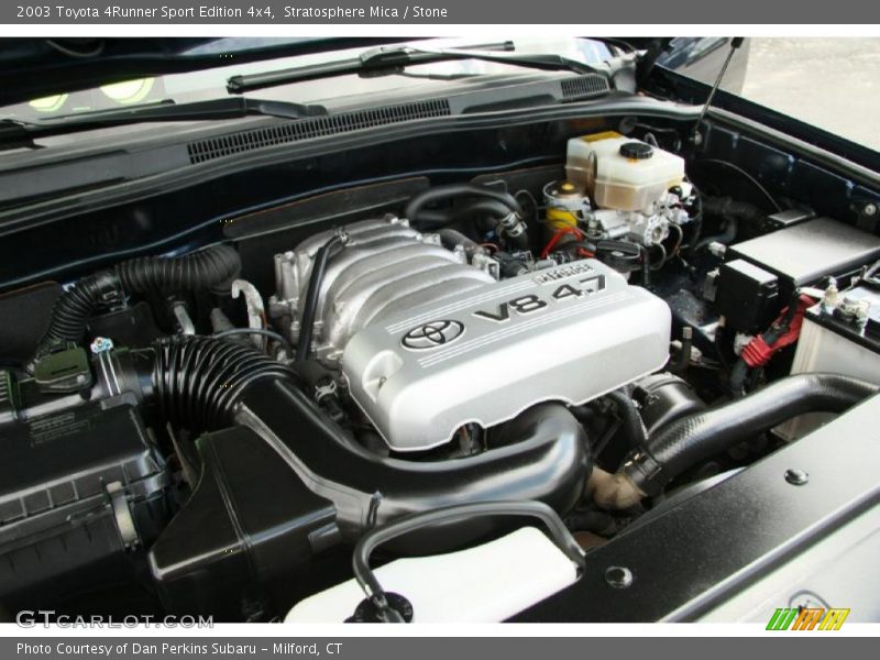  2003 4Runner Sport Edition 4x4 Engine - 4.7 Liter SOHC 16-Valve V8