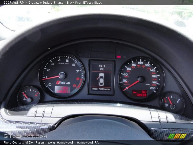  2007 RS4 4.2 quattro Sedan 4.2 quattro Sedan Gauges