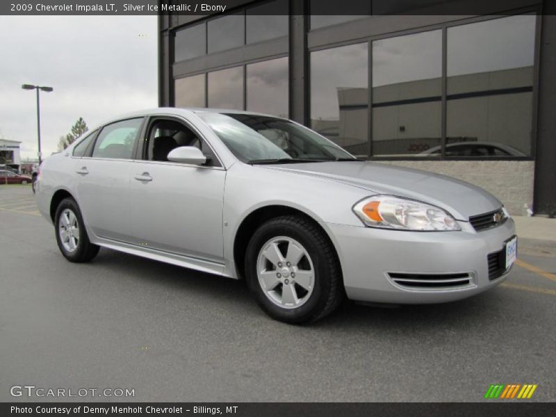 Silver Ice Metallic / Ebony 2009 Chevrolet Impala LT
