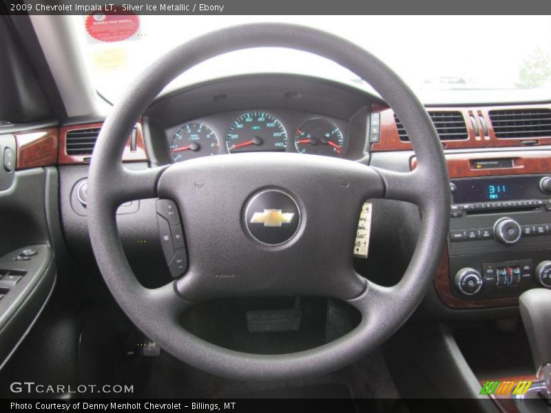 Silver Ice Metallic / Ebony 2009 Chevrolet Impala LT