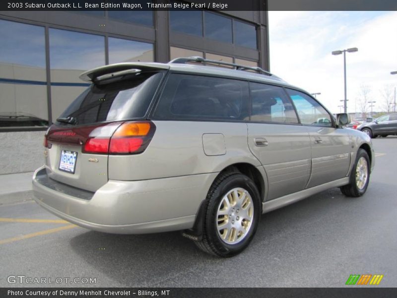 Titanium Beige Pearl / Beige 2003 Subaru Outback L.L. Bean Edition Wagon