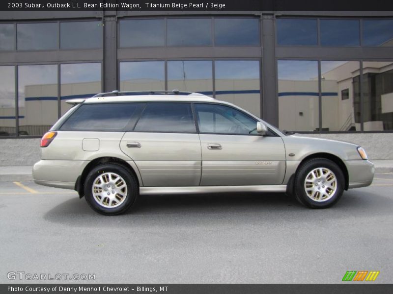  2003 Outback L.L. Bean Edition Wagon Titanium Beige Pearl