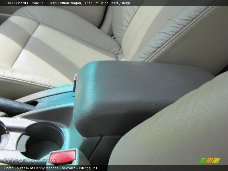 Titanium Beige Pearl / Beige 2003 Subaru Outback L.L. Bean Edition Wagon