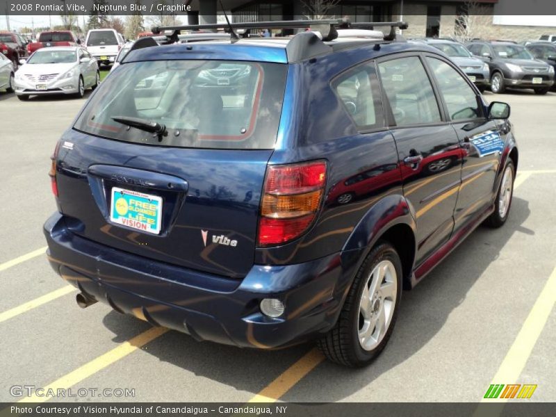 Neptune Blue / Graphite 2008 Pontiac Vibe