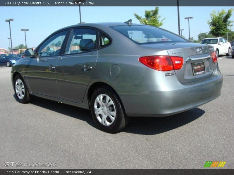 Carbon Gray Mist / Gray 2010 Hyundai Elantra GLS