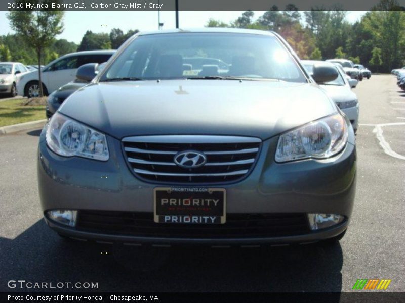 Carbon Gray Mist / Gray 2010 Hyundai Elantra GLS