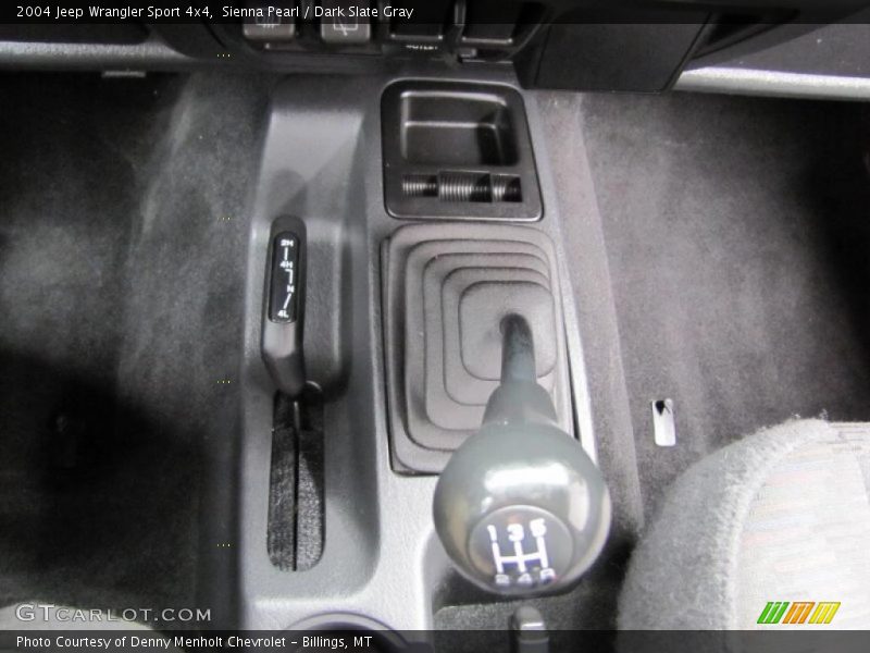 Sienna Pearl / Dark Slate Gray 2004 Jeep Wrangler Sport 4x4