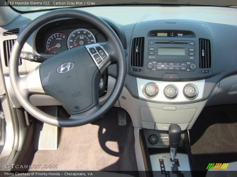 Carbon Gray Mist / Gray 2010 Hyundai Elantra GLS