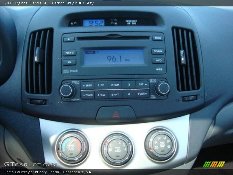 Carbon Gray Mist / Gray 2010 Hyundai Elantra GLS