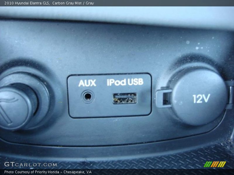 Carbon Gray Mist / Gray 2010 Hyundai Elantra GLS