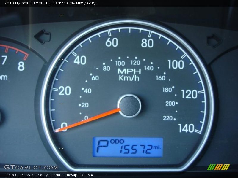 Carbon Gray Mist / Gray 2010 Hyundai Elantra GLS
