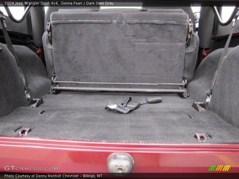 Sienna Pearl / Dark Slate Gray 2004 Jeep Wrangler Sport 4x4