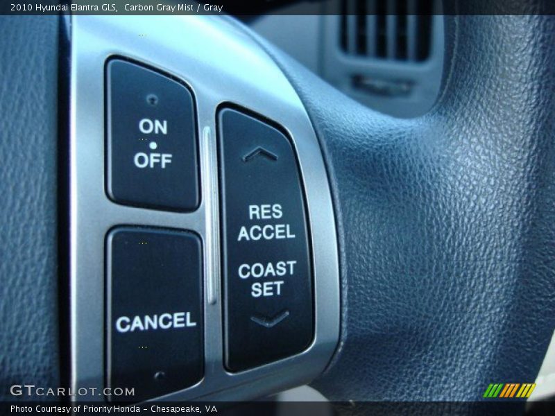 Carbon Gray Mist / Gray 2010 Hyundai Elantra GLS