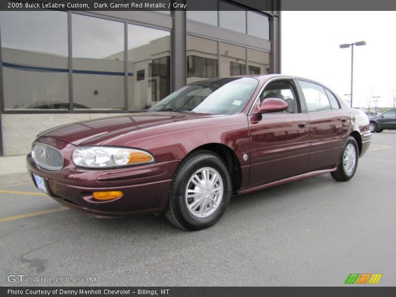 Dark Garnet Red Metallic / Gray 2005 Buick LeSabre Custom