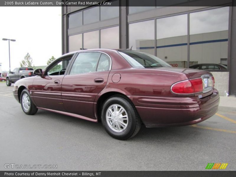 Dark Garnet Red Metallic / Gray 2005 Buick LeSabre Custom