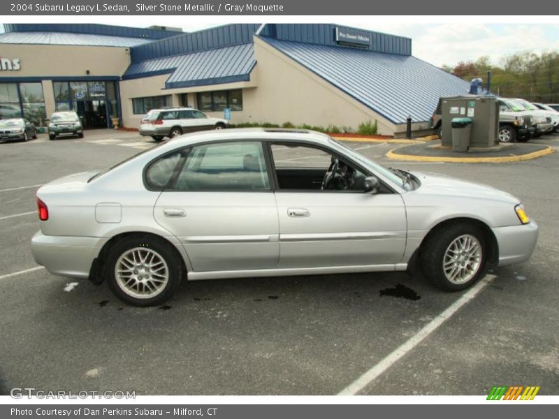 Silver Stone Metallic / Gray Moquette 2004 Subaru Legacy L Sedan