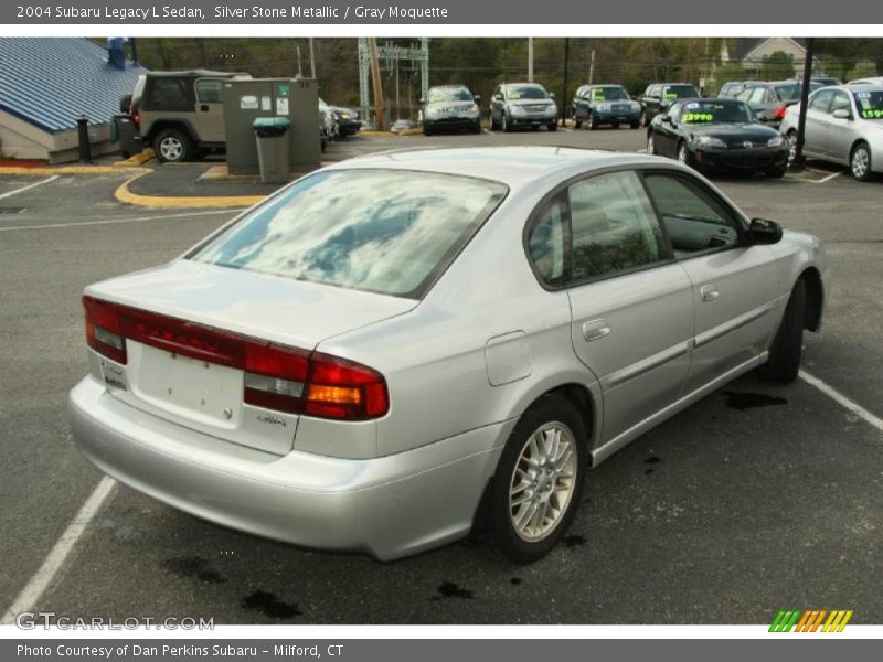 Silver Stone Metallic / Gray Moquette 2004 Subaru Legacy L Sedan