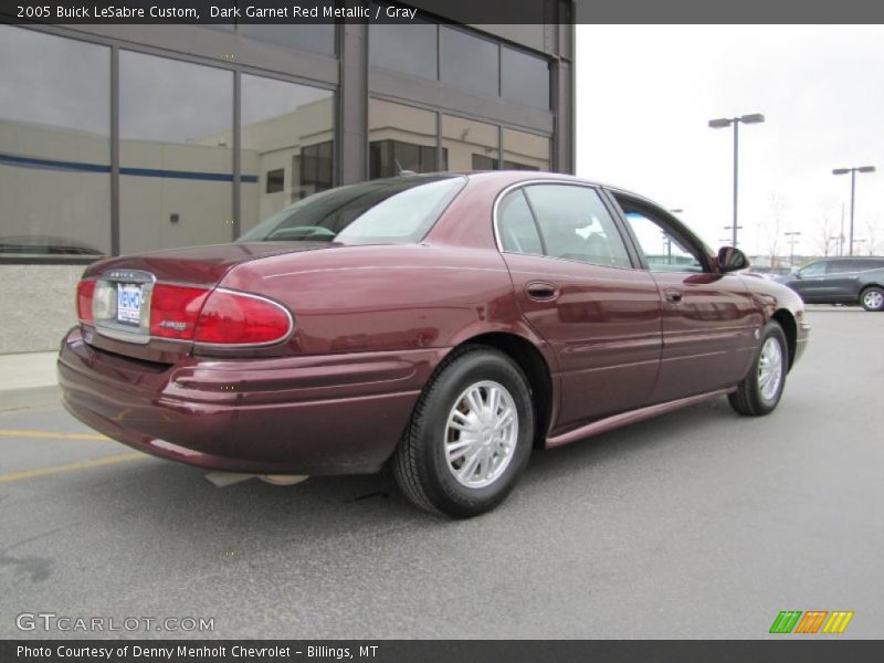 Dark Garnet Red Metallic / Gray 2005 Buick LeSabre Custom
