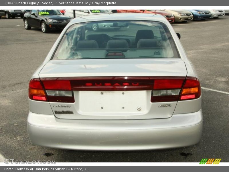 Silver Stone Metallic / Gray Moquette 2004 Subaru Legacy L Sedan