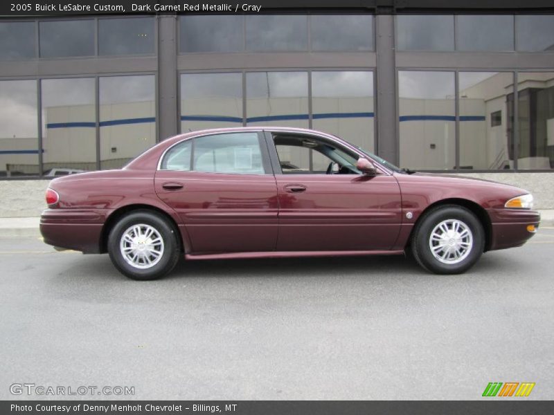 Dark Garnet Red Metallic / Gray 2005 Buick LeSabre Custom