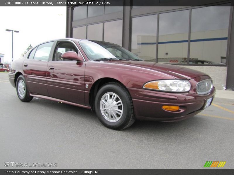 Dark Garnet Red Metallic / Gray 2005 Buick LeSabre Custom