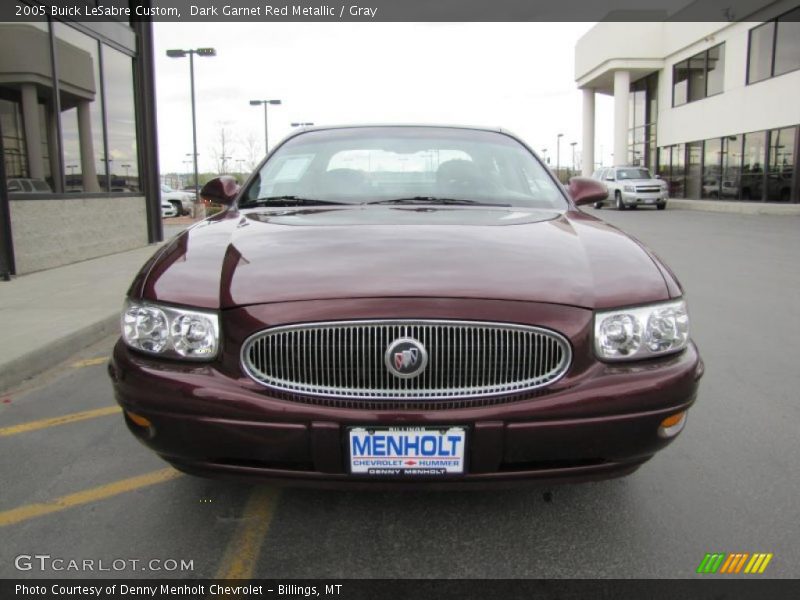 Dark Garnet Red Metallic / Gray 2005 Buick LeSabre Custom