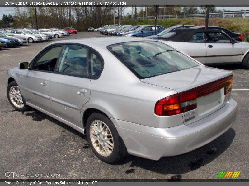 Silver Stone Metallic / Gray Moquette 2004 Subaru Legacy L Sedan