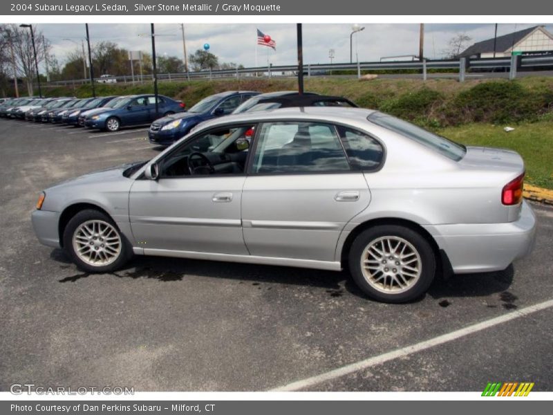 Silver Stone Metallic / Gray Moquette 2004 Subaru Legacy L Sedan