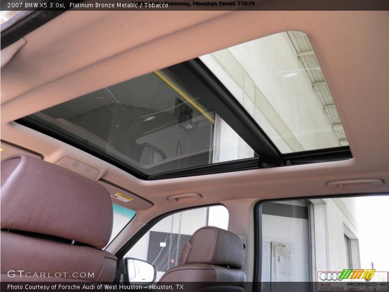 Platinum Bronze Metallic / Tobacco 2007 BMW X5 3.0si