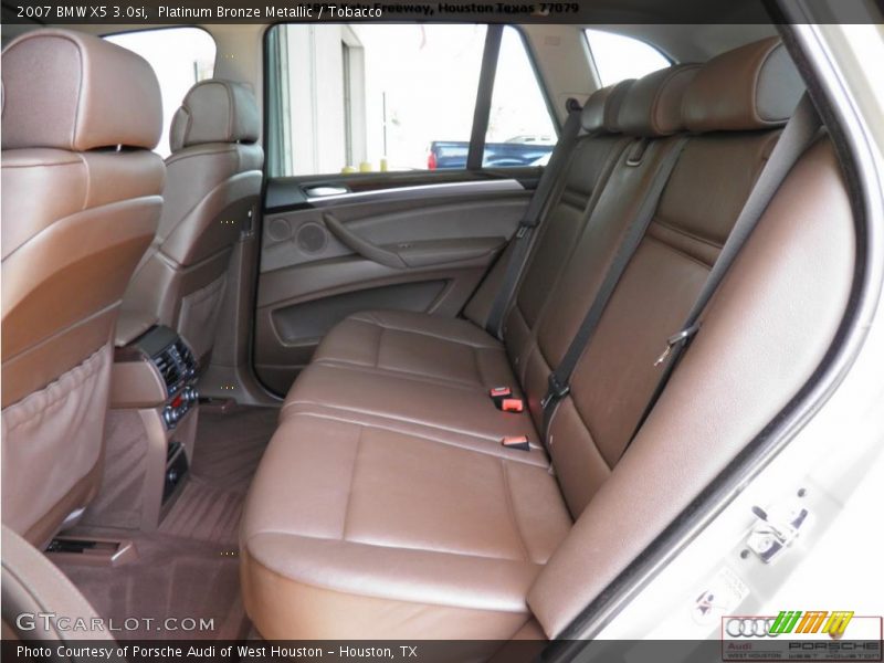 Platinum Bronze Metallic / Tobacco 2007 BMW X5 3.0si
