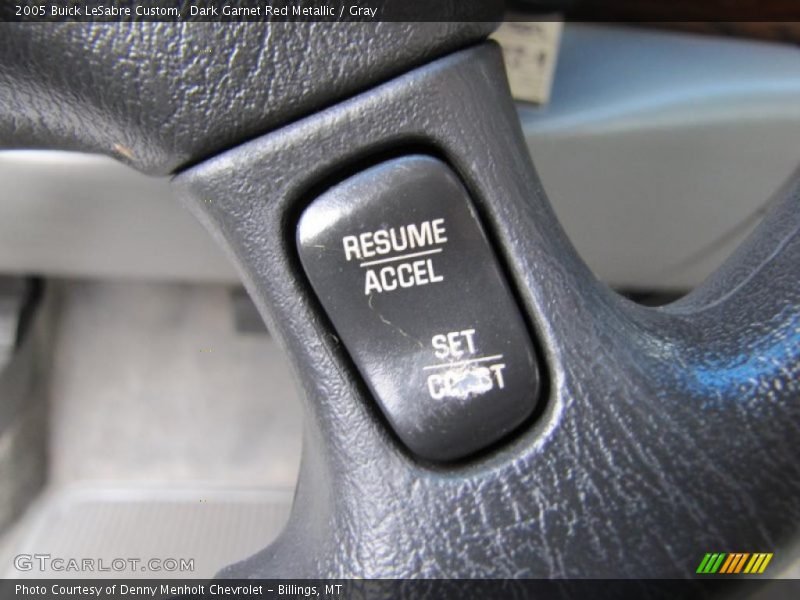 Dark Garnet Red Metallic / Gray 2005 Buick LeSabre Custom