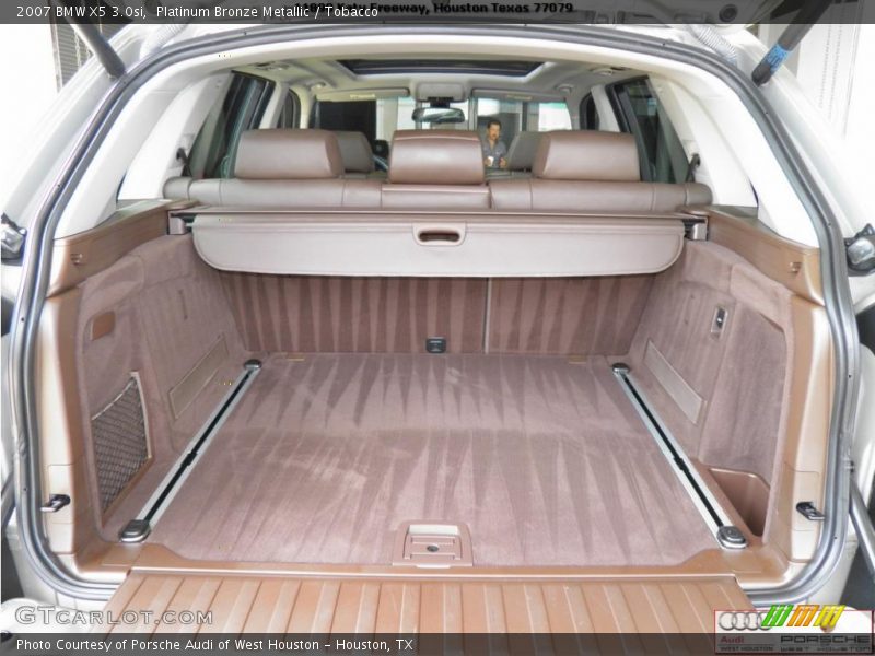 Platinum Bronze Metallic / Tobacco 2007 BMW X5 3.0si