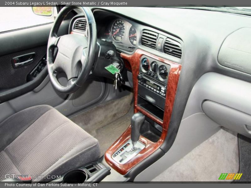 Silver Stone Metallic / Gray Moquette 2004 Subaru Legacy L Sedan