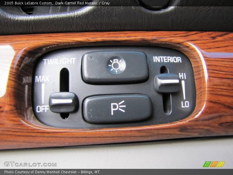 Dark Garnet Red Metallic / Gray 2005 Buick LeSabre Custom