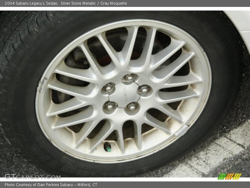 Silver Stone Metallic / Gray Moquette 2004 Subaru Legacy L Sedan