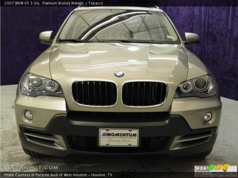 Platinum Bronze Metallic / Tobacco 2007 BMW X5 3.0si