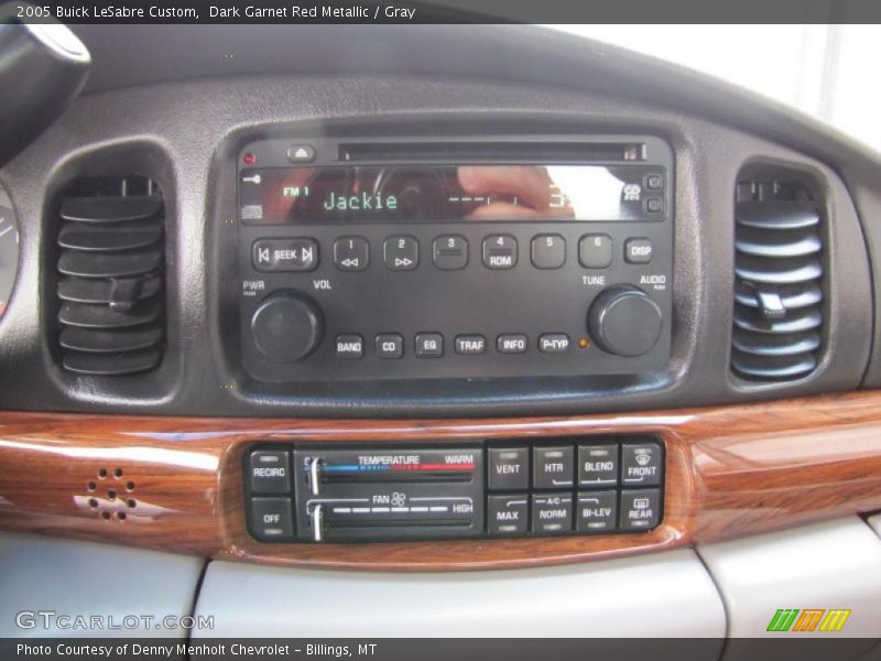 Dark Garnet Red Metallic / Gray 2005 Buick LeSabre Custom