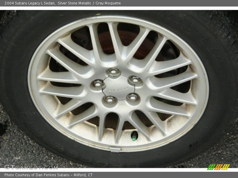 Silver Stone Metallic / Gray Moquette 2004 Subaru Legacy L Sedan