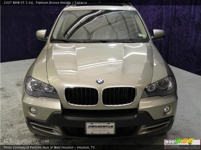 Platinum Bronze Metallic / Tobacco 2007 BMW X5 3.0si