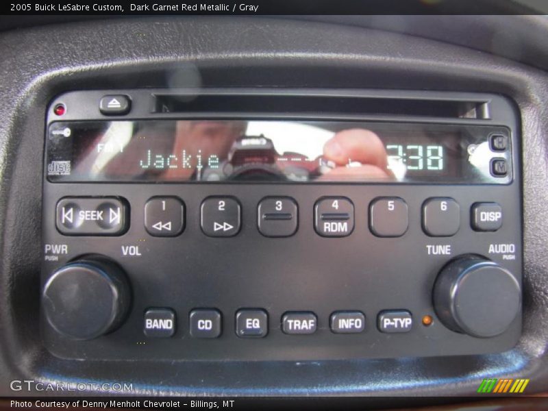 Dark Garnet Red Metallic / Gray 2005 Buick LeSabre Custom