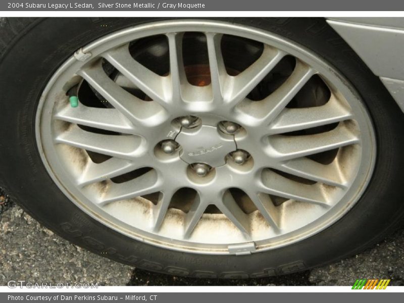 Silver Stone Metallic / Gray Moquette 2004 Subaru Legacy L Sedan