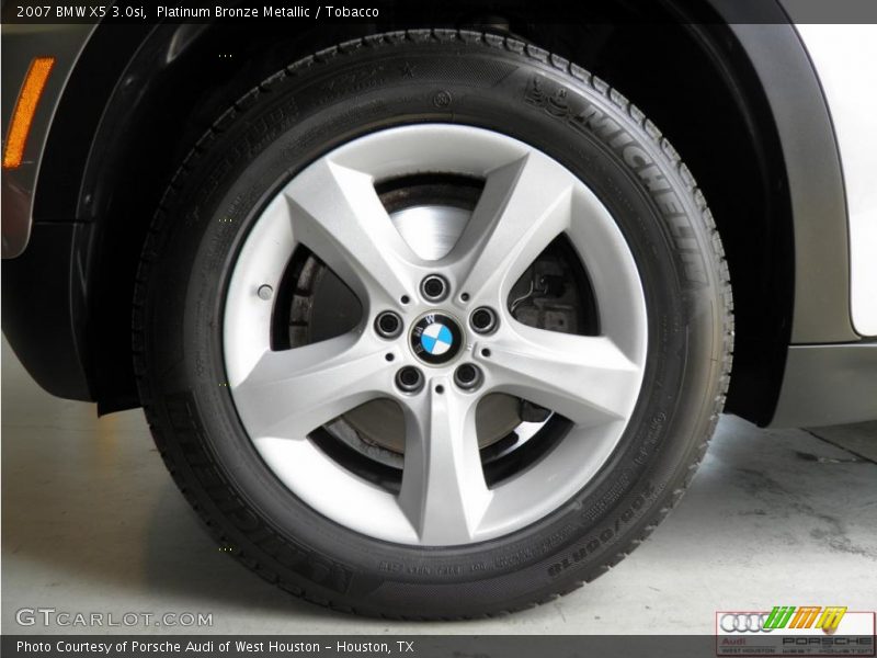 Platinum Bronze Metallic / Tobacco 2007 BMW X5 3.0si