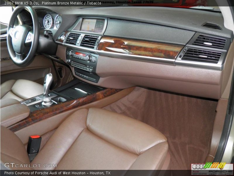Platinum Bronze Metallic / Tobacco 2007 BMW X5 3.0si