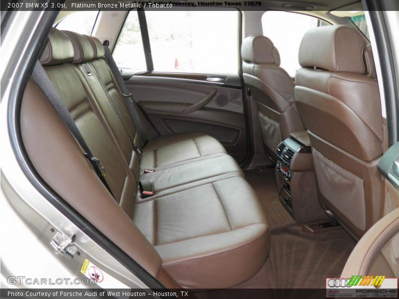 Platinum Bronze Metallic / Tobacco 2007 BMW X5 3.0si