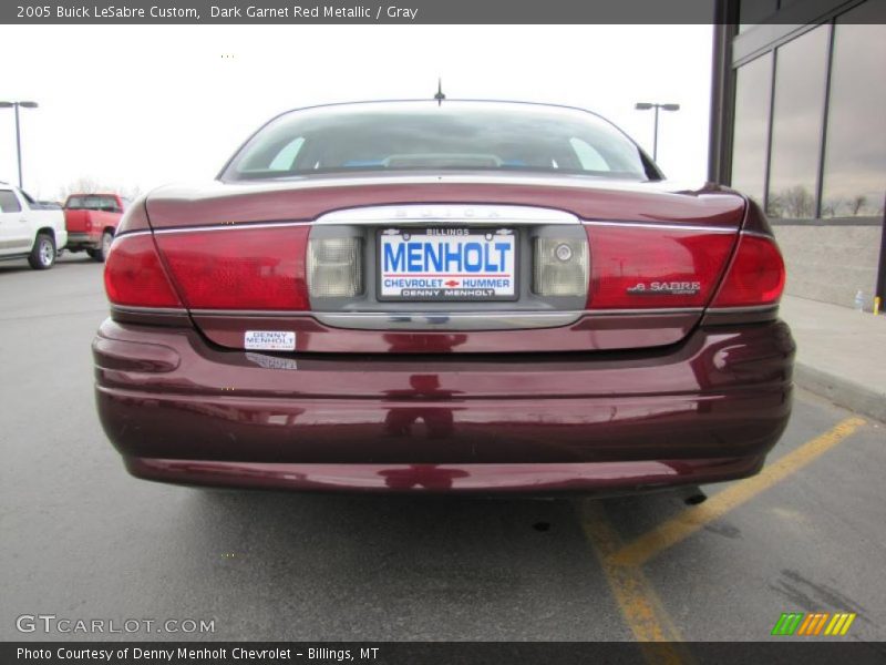 Dark Garnet Red Metallic / Gray 2005 Buick LeSabre Custom